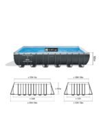Intex Ultra Frame Rectangular Above Ground Swimming Pool Set - Image 5