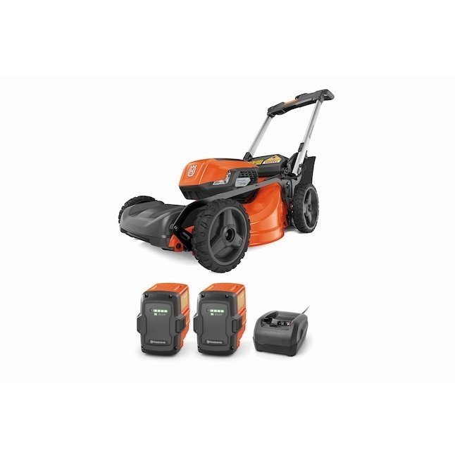 310 Husqvarna Lawn Xpert LE322R 40-Volt 21-in Self-Propelled Battery Push Mower - Image 1