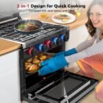 CAMPLUX 2-in-1 RV Propane Oven Stove - Image 2