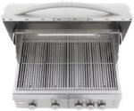 Blaze 32 Inch 4-Burner LTE Gas Grill with Rear Burner and Built-in Lighting System - Image 2