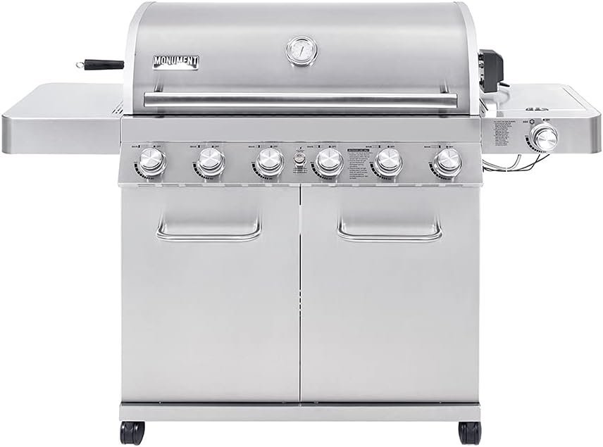 Monument Grills 6-Burner Propane Gas Grill 77352