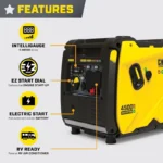 Champion 4,500-Watt Portable Dual Fuel Inverter Generator 200991 - Image 2