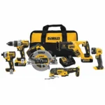 DEWALT Cordless Tool Combination Kit: 6 Tools, 20 V DC Volt, Battery Included, 20V MAX* XR®, 31AC52
