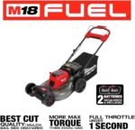 Milwaukee 2823-20 M18 Fuel Self-Propelled Dual Battery 21-in Walk Behind Mower - Image 2