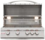 Blaze 32 Inch 4-Burner LTE Gas Grill with Rear Burner and Built-in Lighting System - Image 6