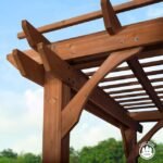 Backyard Discovery 10' x 12' Cedar Pergola - Image 4