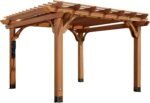 Backyard Discovery Beaumont Freestanding Pergola 2101579COM