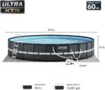 Intex Ultra XTR Round Frame Pool with Pump, Cooler, and Floats (2 Pack) - Image 6