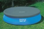 Intex 18' x 48" Inflatable Above Ground Swimming Pool with Ladder, Pump - Image 7