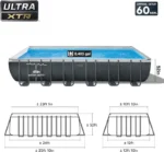 Intex Ultra XTR Rectangular Swimming Pool Set with Pump - Image 6