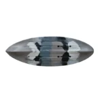 Brooklyn Kayak UH-FK184-GRY 9 ft. 2 in. Sit on Top Single Fishing Kayak Seat And Paddle - Grey Camo - Image 2