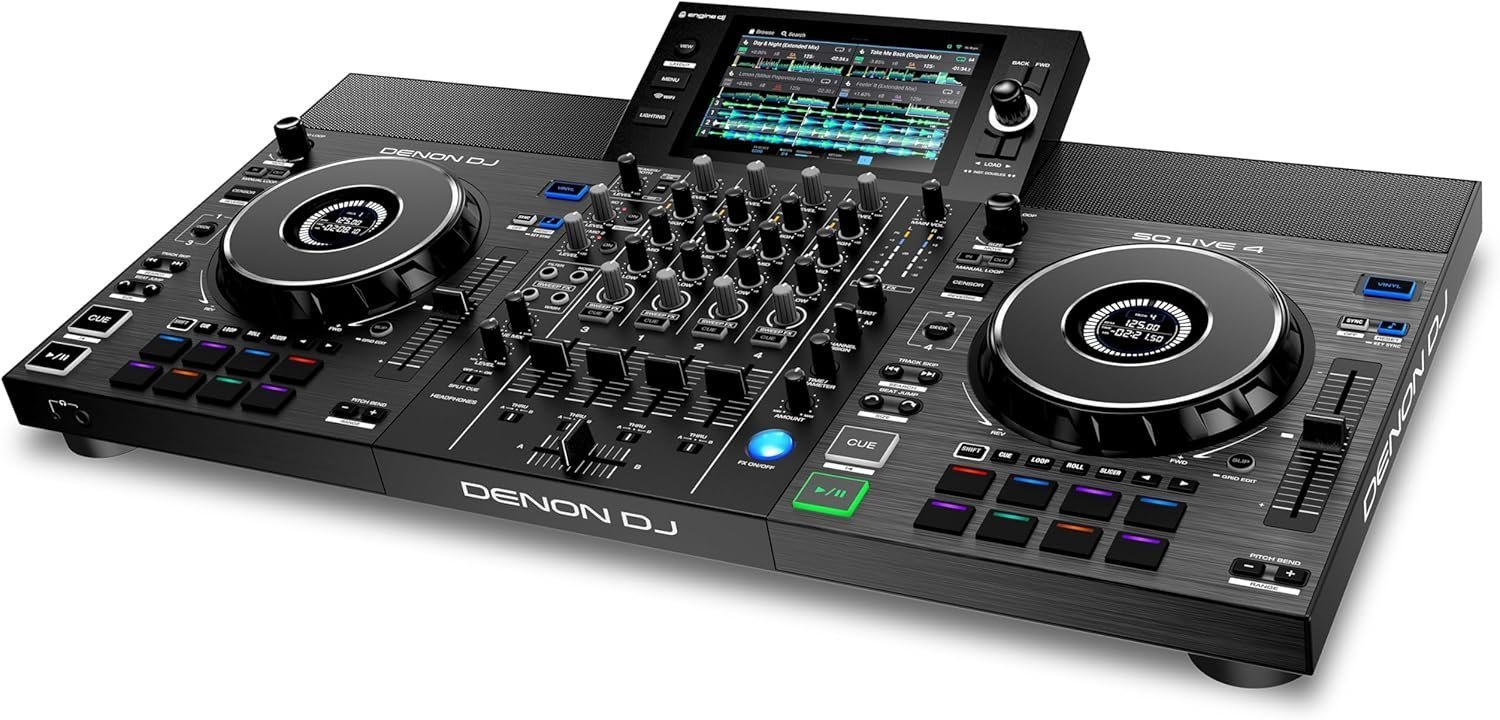 Denon DJ SC LIVE 4 4-Deck Standalone DJ