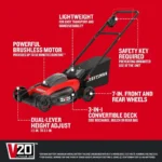 CRAFTSMAN V20 Lawn Mower, Push Mower - Image 2