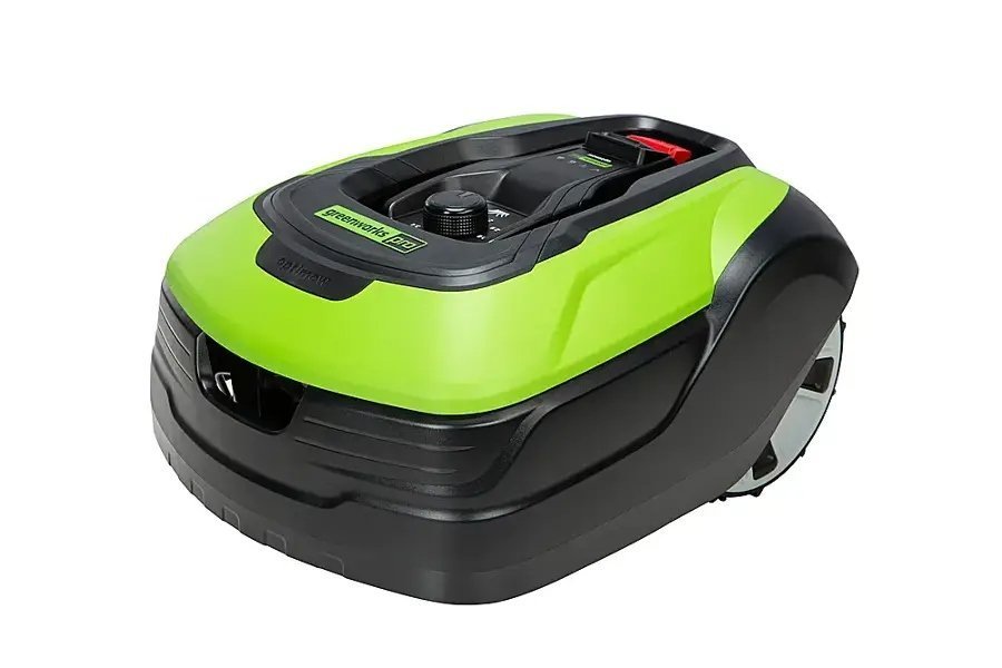 8219a98e-8426-4fc7-80f4-5ba1cec29af1 Greenworks Optimow Robotic Lawn Mower - Image 1