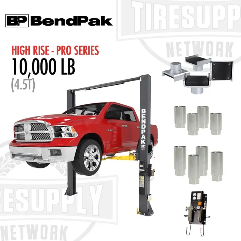 BendPak Pro-Series 10APX High-Rise Two Post Car Lift