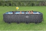 Bestway APX 365 18' x 9' x 52" Rectangular Above Ground Swimming Pool - Image 7