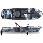3 Waters Big Fish 108' Length Urban Camo Pro Fish Pedal Drive Cathedral Hull