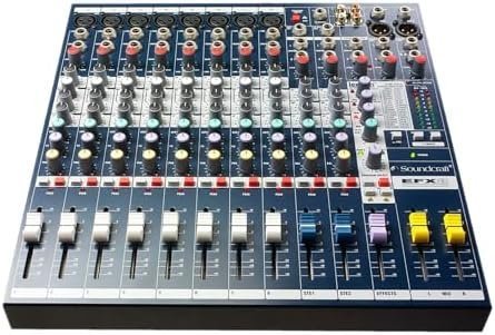 Soundcraft EFX8 High-Performance 8-Channel Lexicon Effect Mixer