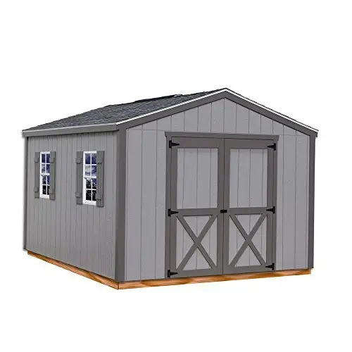 Version 1.0.0 Best Barns Elm 10 ft. x 12 ft. Wood Storage Shed Kit with Floor elm_1012df - Image 1