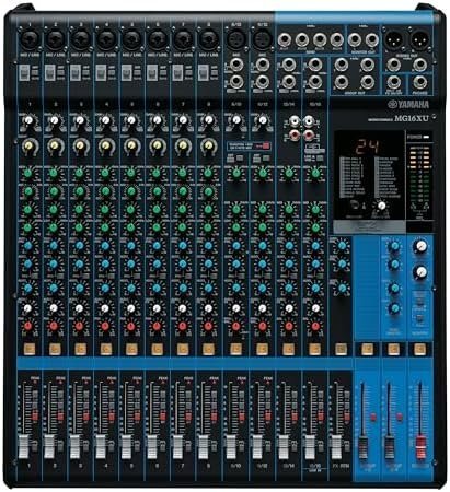 Yamaha MG16XU 16-Input 6-Bus Mixer with Effects
