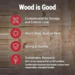 Handy Home Products Windemere 10x12 Do-it-Yourself Wooden Storage Shed with Floor, Beige - Image 13