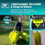 Reel Yaks Raptor Modular Fishing Kayak - 9.5ft Lightweight Sit On Top Kayak for Adults & Youth - Stable & Portable, Ideal Space-Saving Design for Travel - 380lbs Capacity - Image 4