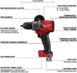 Milwaukee M18 FUEL 18V Lithium-Ion Brushless Cordless Combo Kit with Two 5.0 Ah Batteries, 1 Charger, 2 Tool Bags (7-Tool) - Image 7