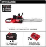 Chainsaws For Milwaukee 2827-22 M18 FUEL 18V 20" Dual Battery Chainsaw Kit,Tool and Equipment,with toolbox - Image 8