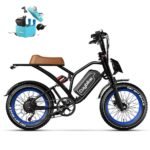 Euybike S4 Moped-Style Fat Tire Electric Bike - Image 3