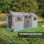 Lifetime 15 Ft X 8 Ft Outdoor Storage Shed - 60318 - Image 9