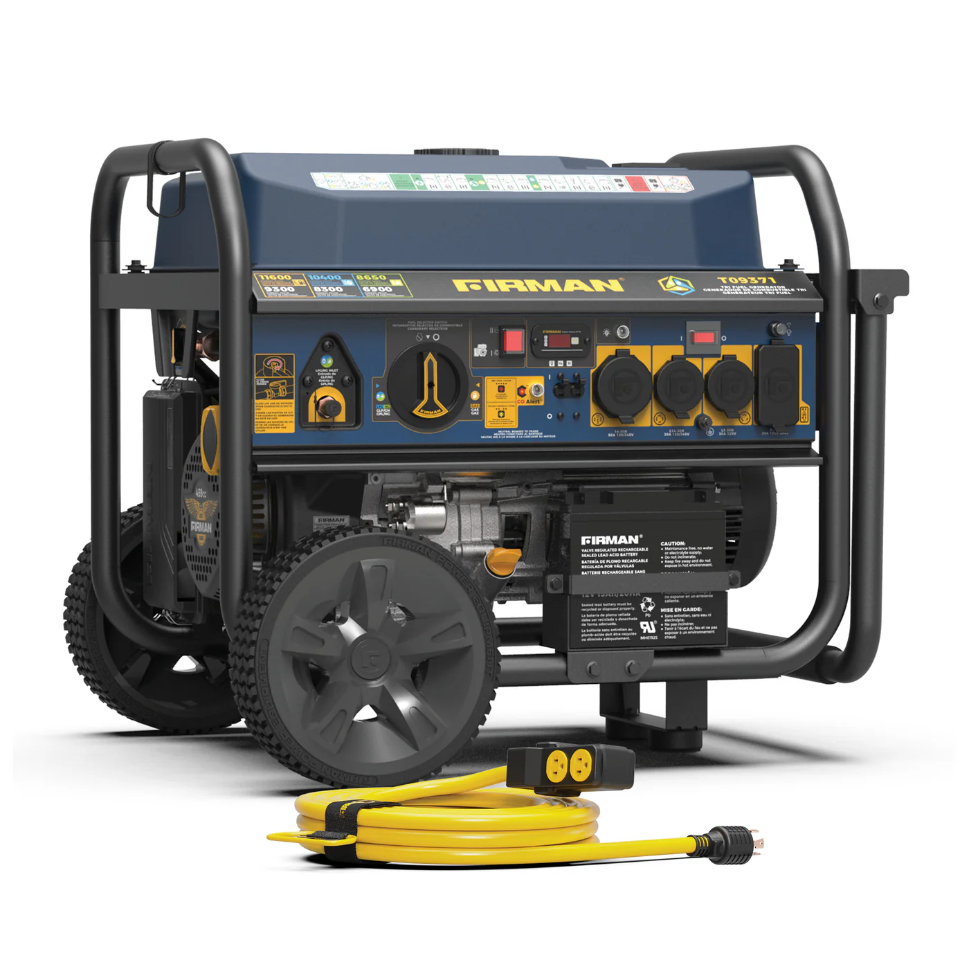 Firman 11600W Tri Fuel Portable Generator