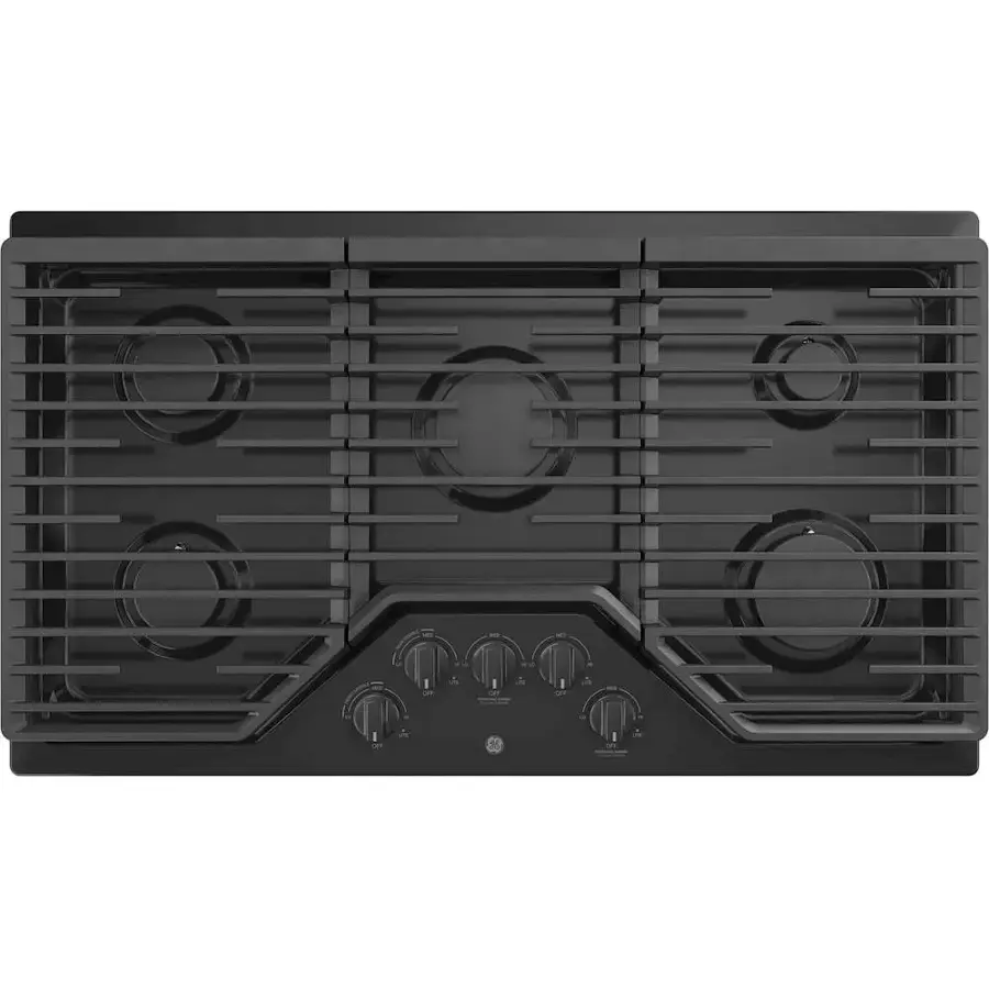 GE 36" Built-in Gas Cooktop JGP5036DLBB