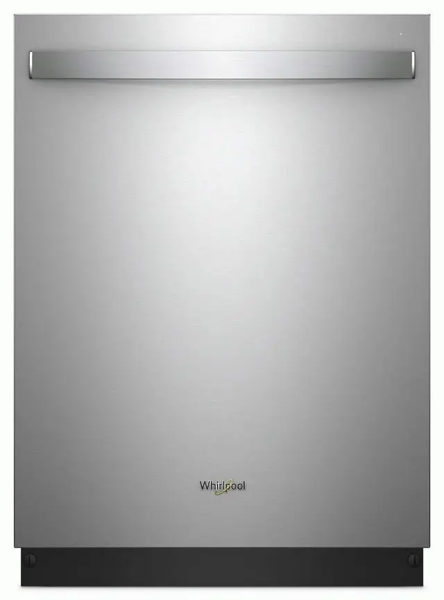 Whirlpool 24" Fingerprint Resistant Stainless Steel Built In Dishwasher