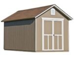 Handy Home Meridian Wooden Storage Shed - Multiple Sizes