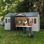 Lifetime Legacy 15x8 Plastic Storage Shed Kit w/ Floor - Image 7