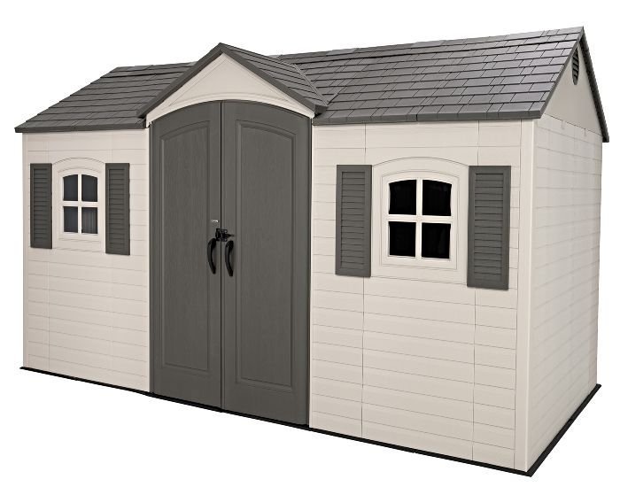 Lifetime Legacy 15x8 Plastic Storage Shed Kit w/ Floor