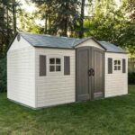 Lifetime Legacy 15x8 Plastic Storage Shed Kit w/ Floor - Image 6